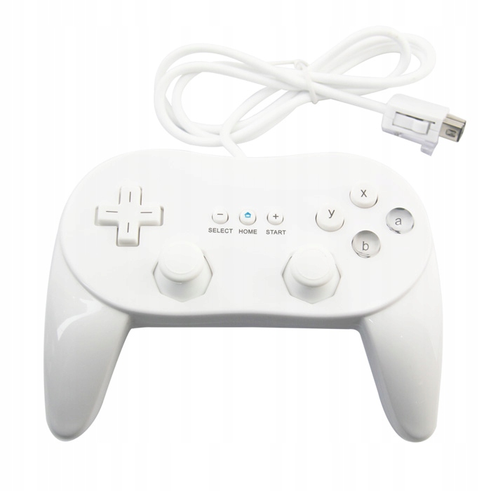 Wii / Wii U Classic Controller Pro Biały A18