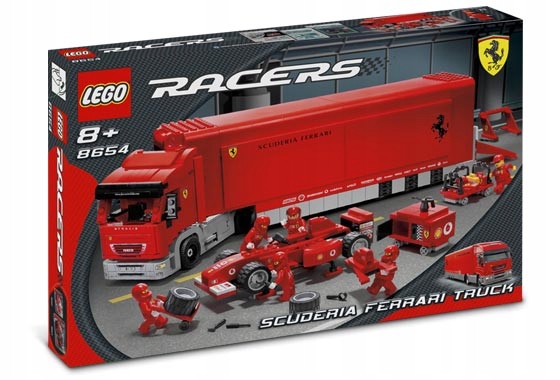 Lego Racers 8654 Scuderia Ferrari Truck - 2005r