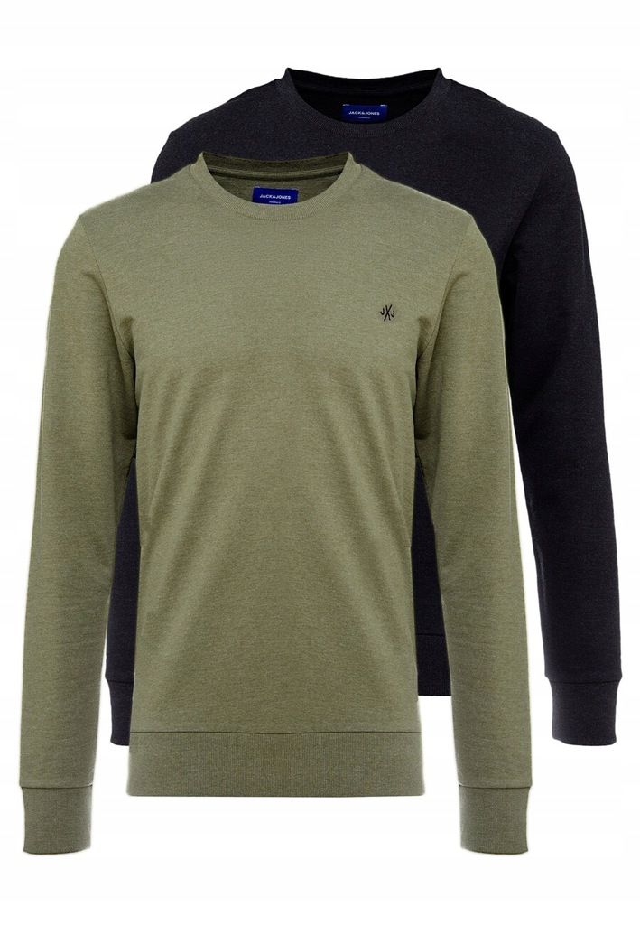 JACK & JONES 2 PAK BLUZEK KLASYCZNYCH S 1BTI