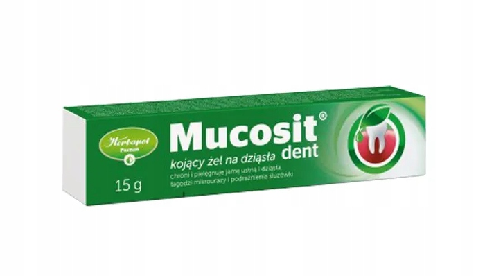 Mucosit Dent żel stomatologiczny 15 g