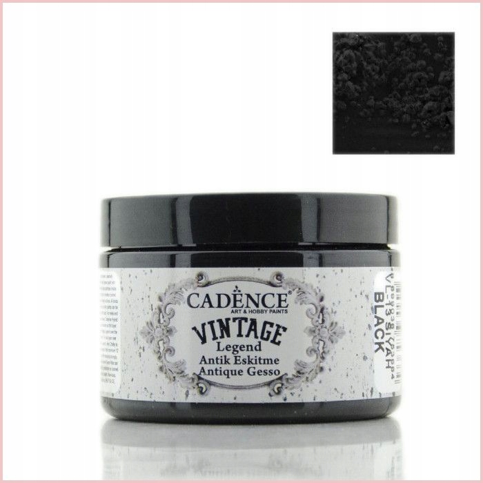 EWA: Antyczne Gesso Cadence BLACK 150ml