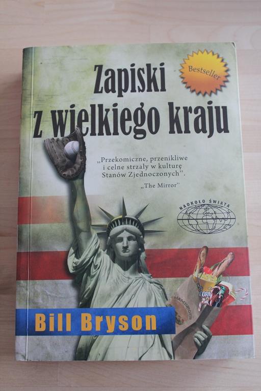 Bill Bryson "Zapiski z wielkiego kraju" rarytas!