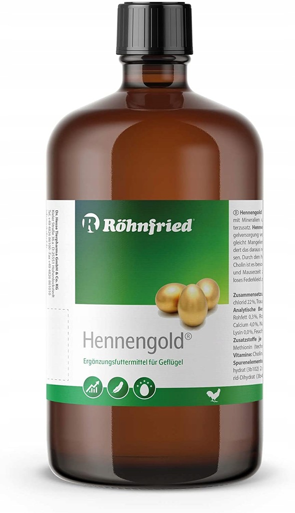 Röhnfried Hennengold suplement diety 1L dla kur