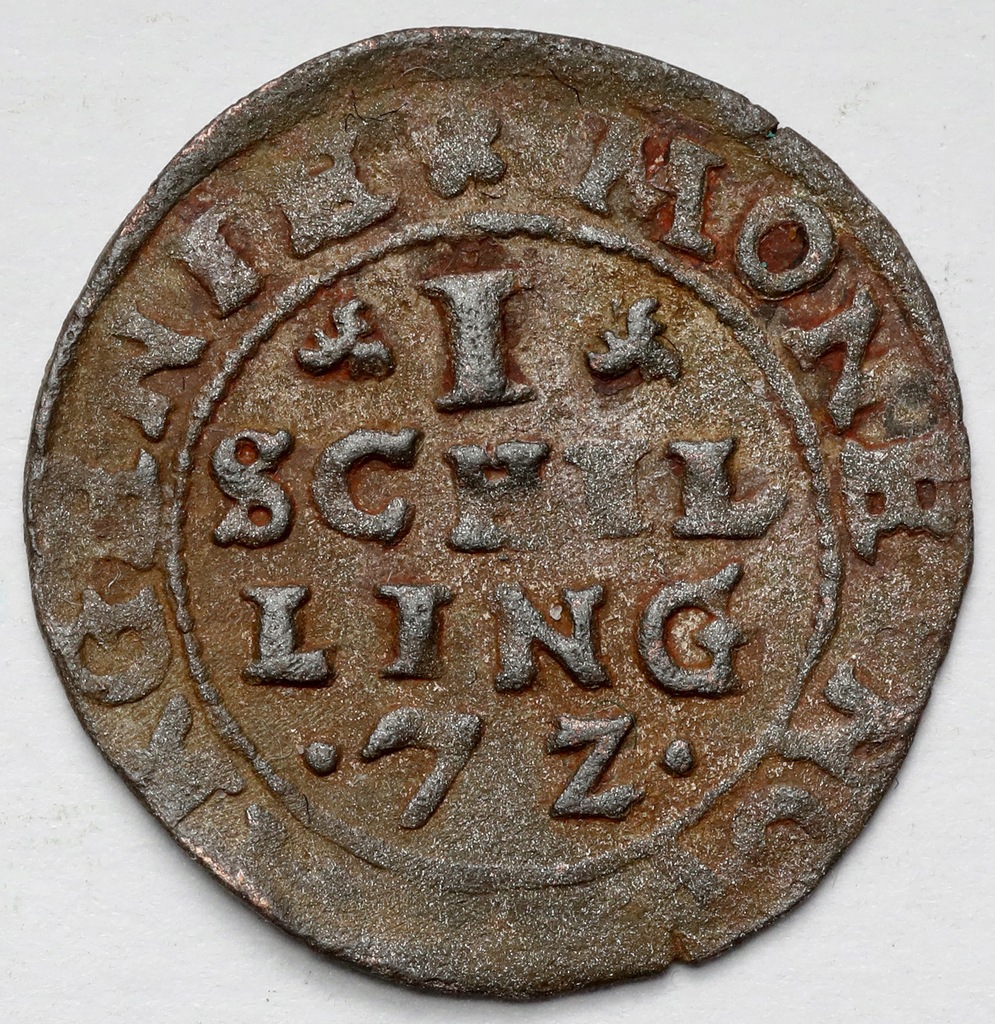 2064. Inflanty, Szeląg Dahlen 1572