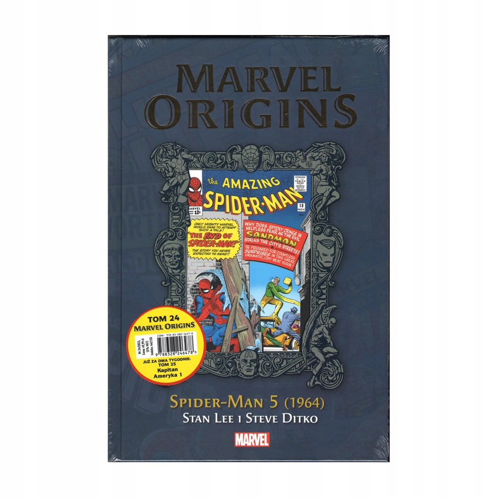 KOLEKCJA MARVEL ORIGINS t. 24 SPIDER-MAN 5 (1964)