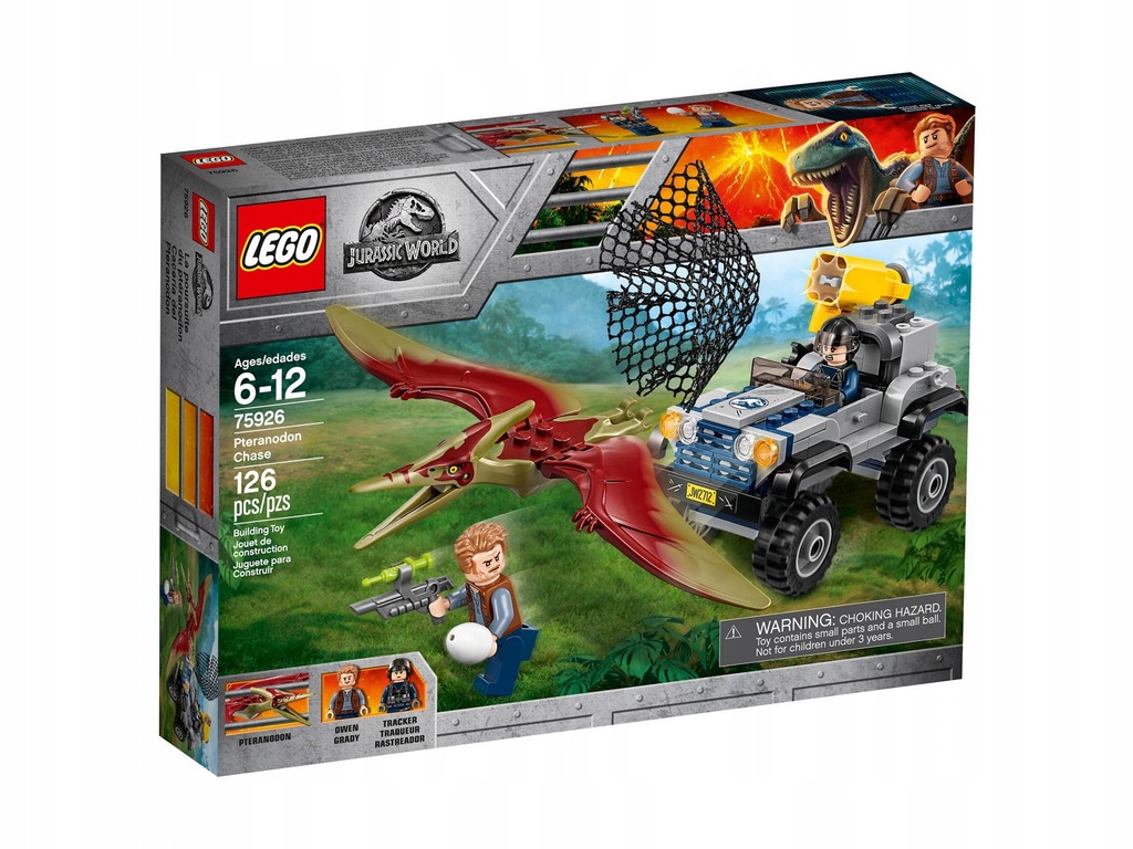JURASSIC WORLD LEGO DINO KLOCKI DINOZAURY OKAZJA! - 8502997799 ...