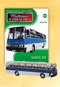 IKARUS 250 - Kultowe Autobusy PRL - skala 1:72