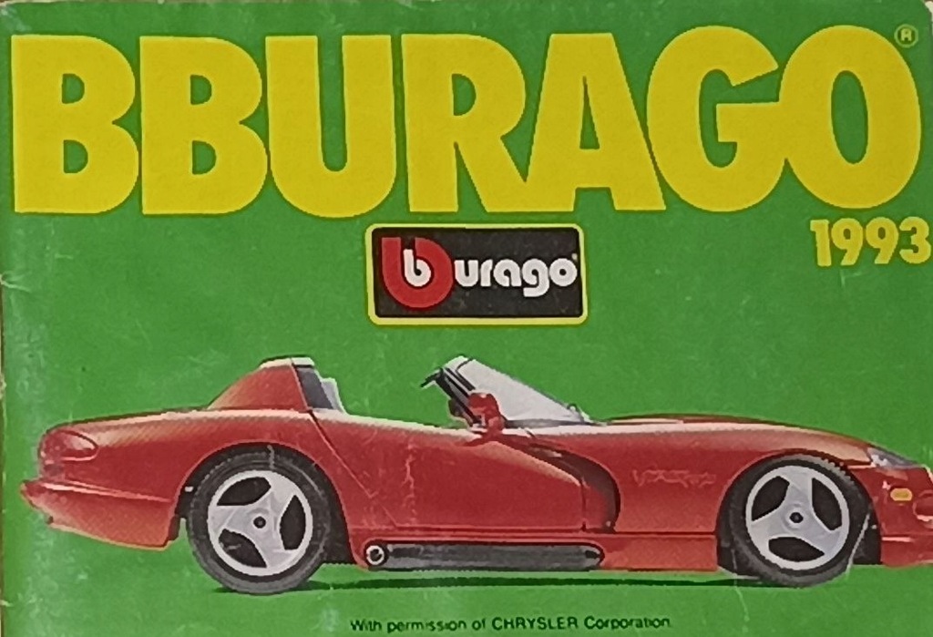 BBURAGO. KATALOG 1993.