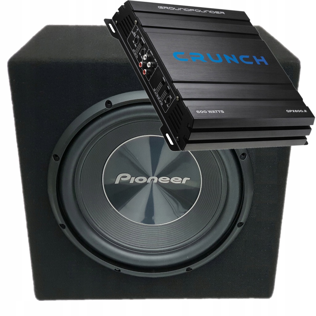 Купить Pioneer TS-A250S4 Коробка 1300Вт + Crunch GPX500.2: отзывы, фото, характеристики в интерне-магазине Aredi.ru