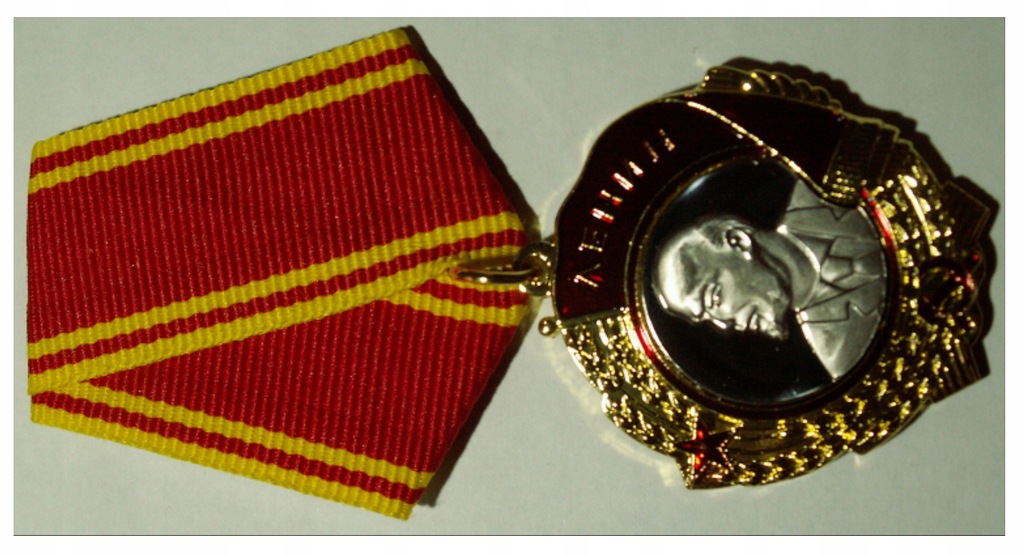 medal order lenina radziecki ruski zsrr cccp lenin