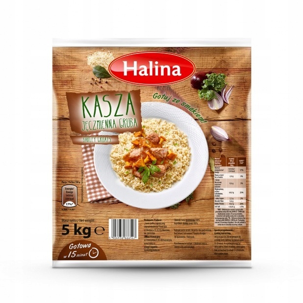 Halina Kasza Jęczmienna Mazurska Gruba 5kg