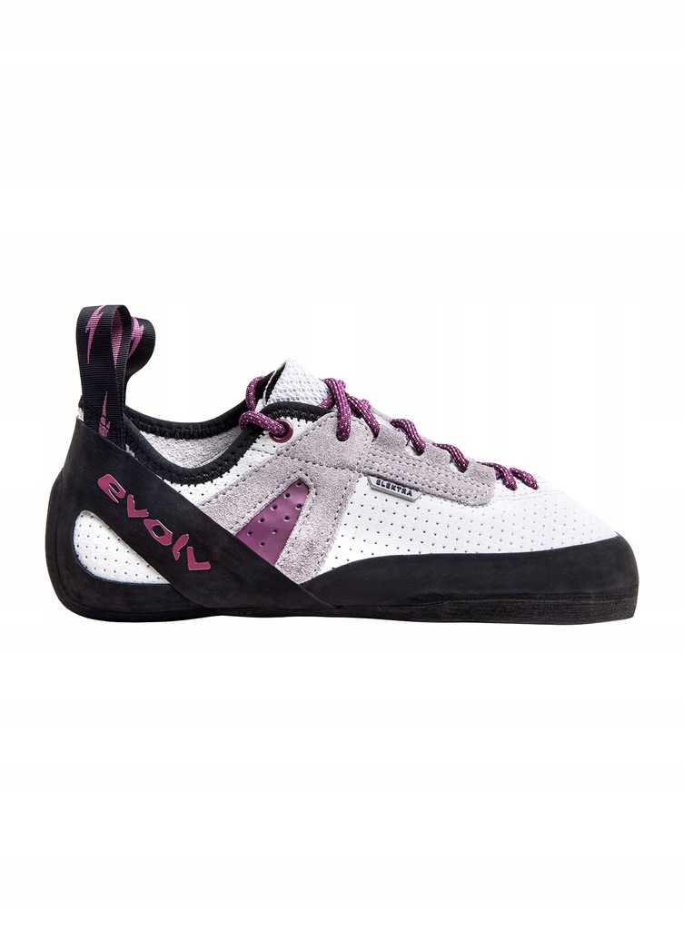 Buty wspinaczkowe damskie Evolv Elektra Lace - white/grape UK 5 (38)