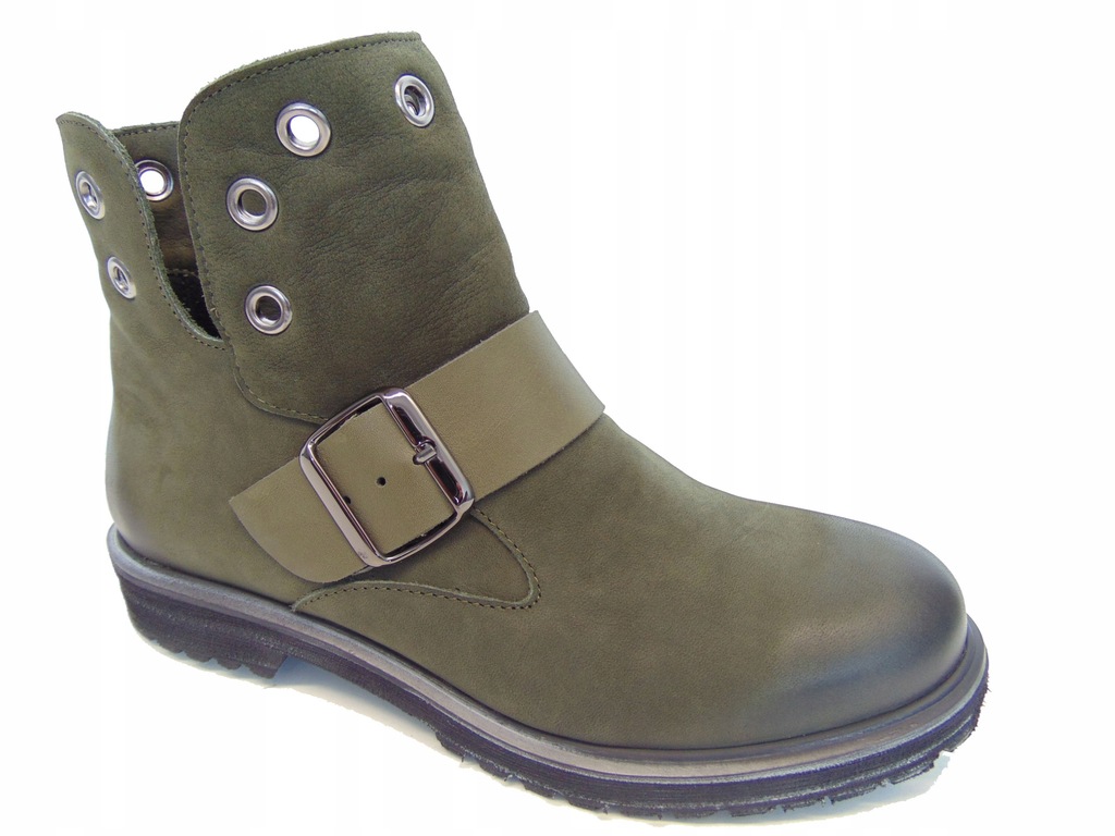 Botki Nessi 18454-92 khaki r.39