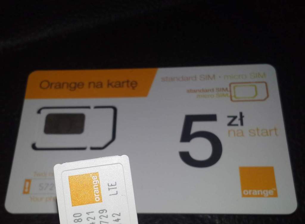 starter Orange 5 LTE numer 572-446-760 nieaktywny