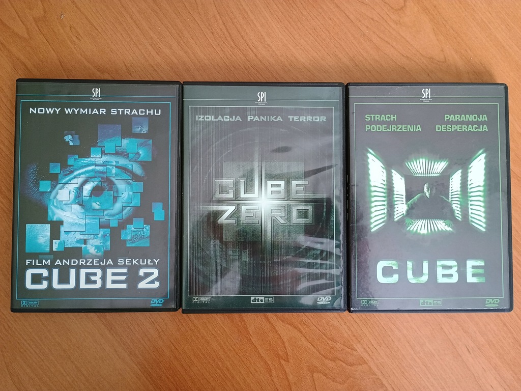 Trylogia Cube DVD. Na WOŚP