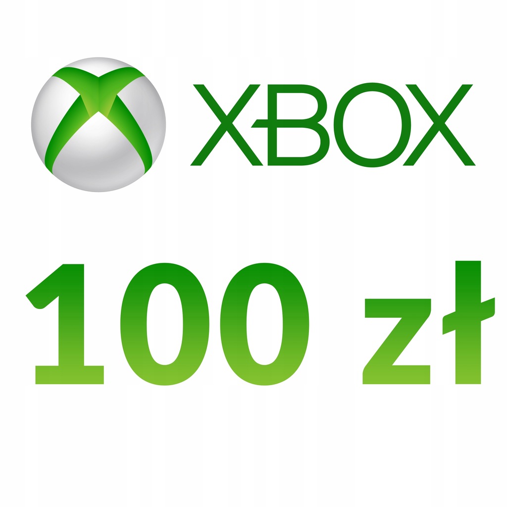 100 PLN ZŁ XBOX LIVE - PL KARTA PRZEDPŁACONA