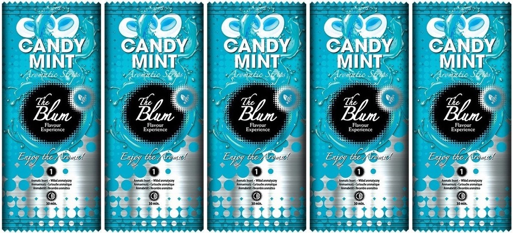 5x Karta Aromatyzująca THE BLUM Candy Mint