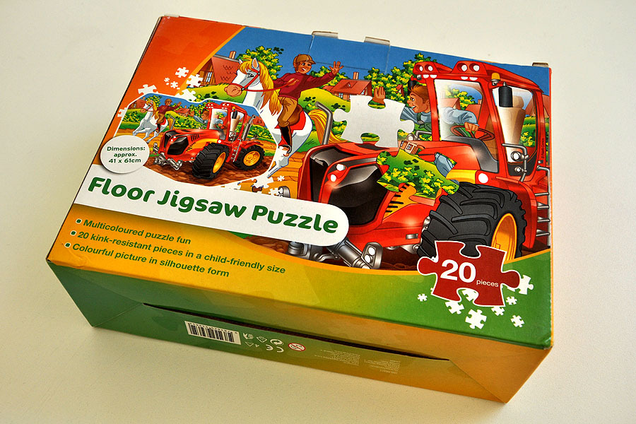 Floor Jigsaw Puzzle duże elementy 20 elementów