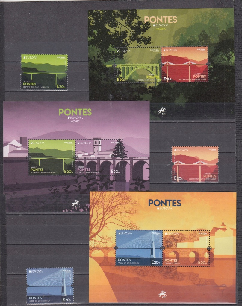 PORTUGALIA, AZORY, MADEIRA 2018, EUROPA, MOSTY