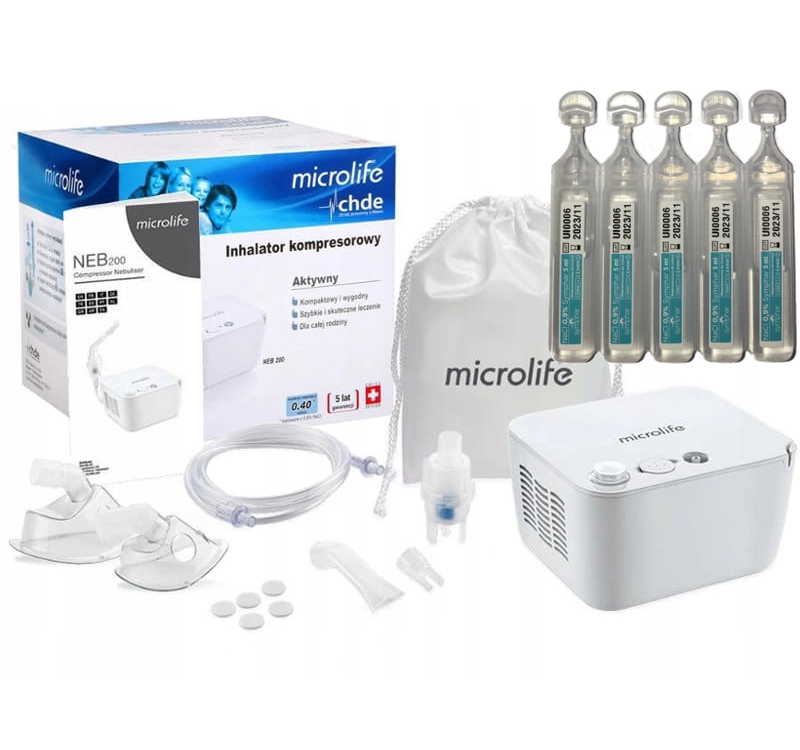 MICROLIFE INHALATOR NEBULIZATOR NEB 200 + GRATIS