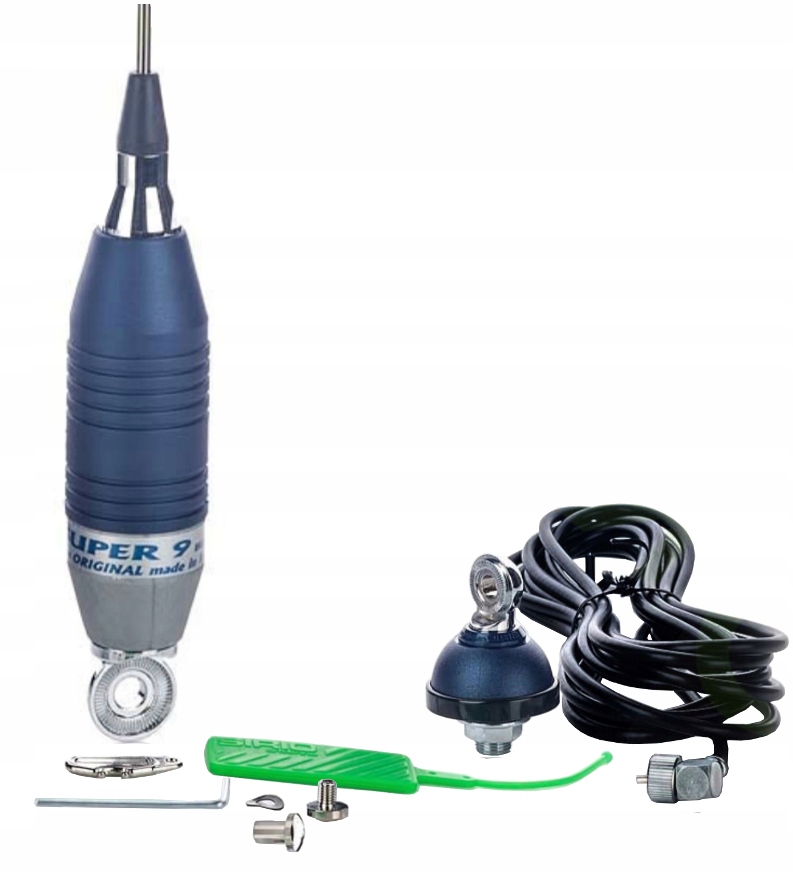 Sirio Super 9 Blue Antena CB Kultowa - 155 cm mont