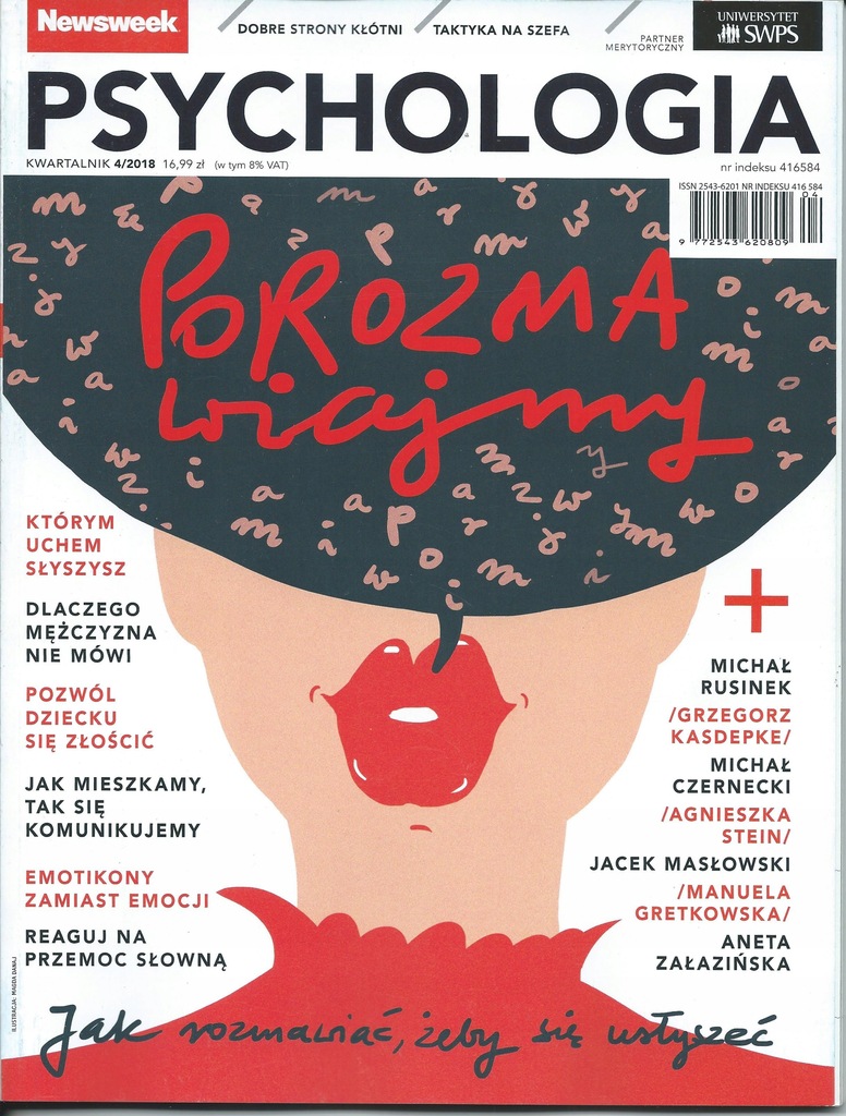 Newsweek Psychologia; 4/2018; odbiór Warszawa