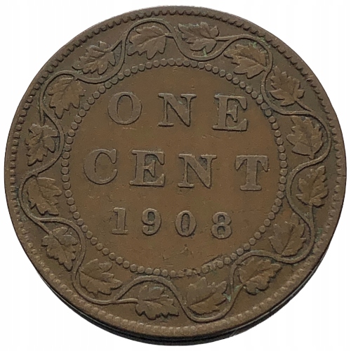 53303. Kanada - 1 cent - 1908r.