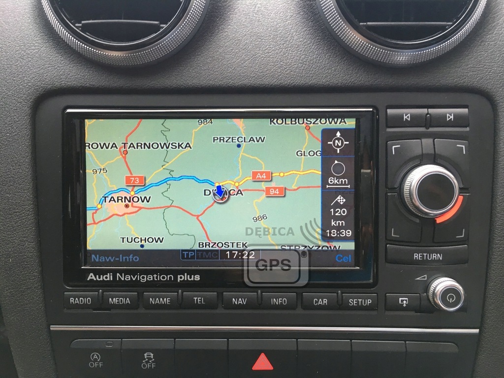 Polskie Menu Audi A3 TT RNS-E Media Seat Mapa 2020