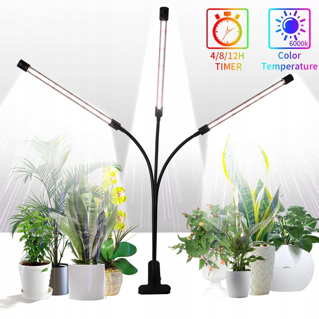 15W LED Grow Lights System uprawy hydroponicznej