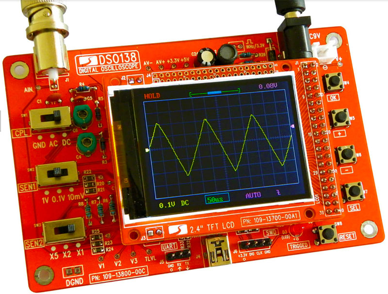 CYFROWY OSCYLOSKOP DSO138 - ARDUINO - 24H PL !!!
