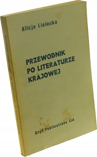 Przewodnik po literaturze krajowej Lisiecka