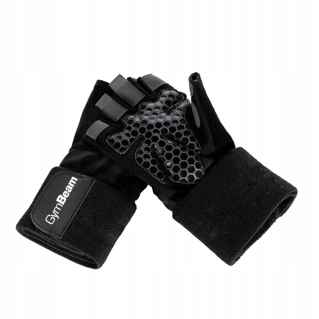 Damskie rękawiczki treningowe czarne - GymBeam L
