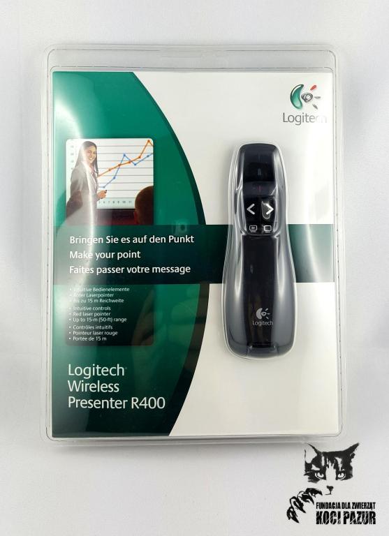 Logitech wskaźnik do prezentacji R400