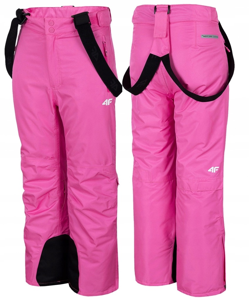 4F JSPDN001 Spodnie narciarskie DZIEWCZĘCE r. 158