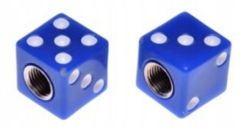 NAKRĘTKA WENTYLA KOSTKA NIEBIESKA 2 SZT