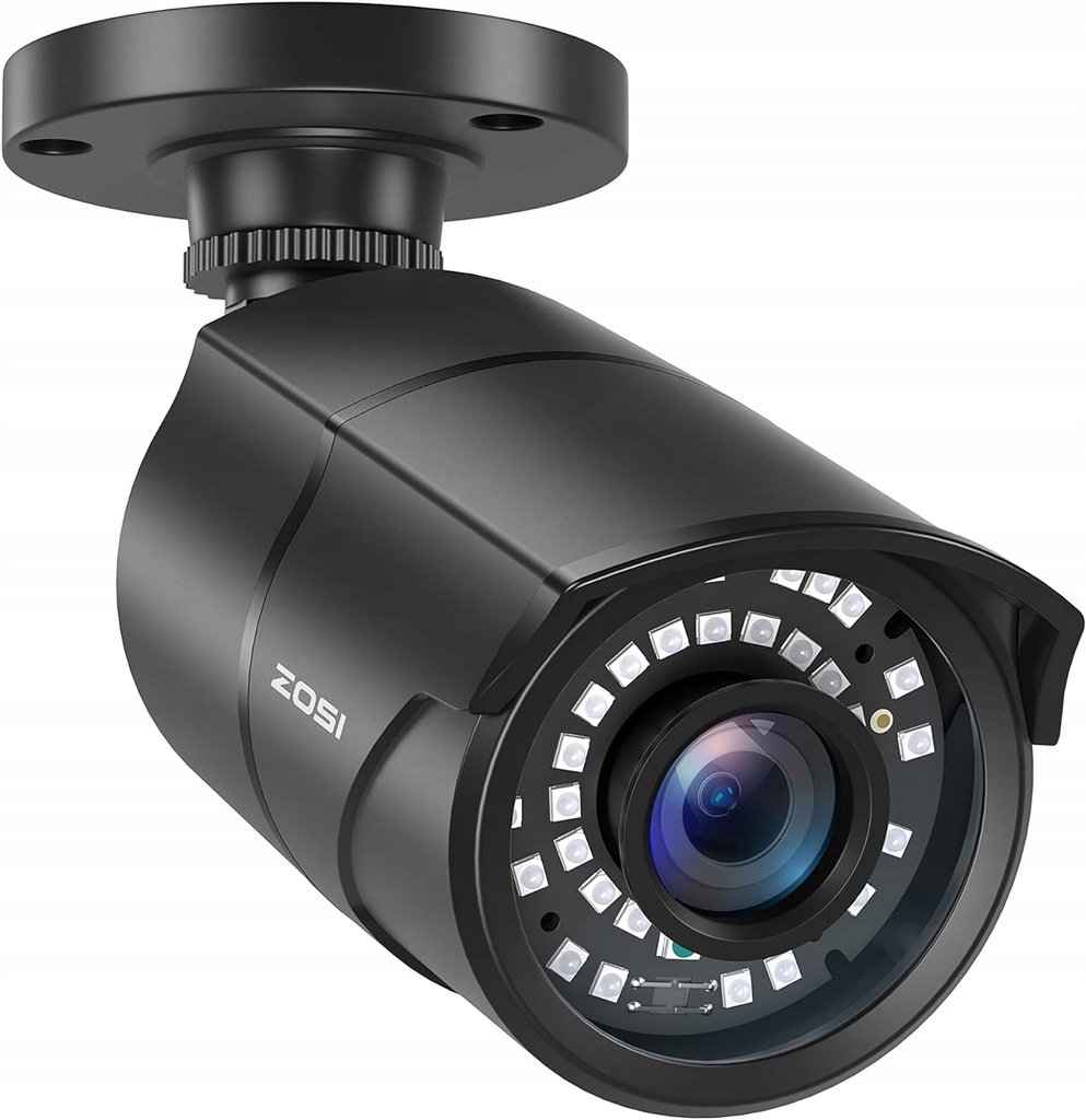 ZOSI CCTV 2.0MP 1080p Full HD zewnętrzna kamera monitoring 30m IR nokto BNC