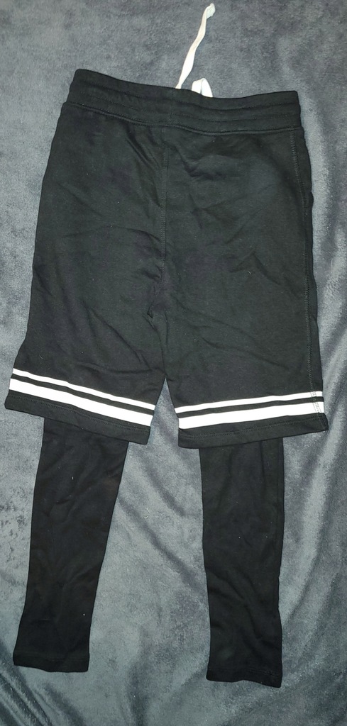 H&M spodnie dresowe GETRY+Spodenki 134 cm NOWE