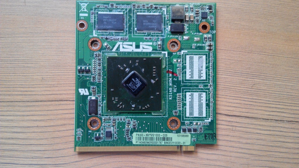Asus HD5145 Karty graficzna z laptopa K70AF