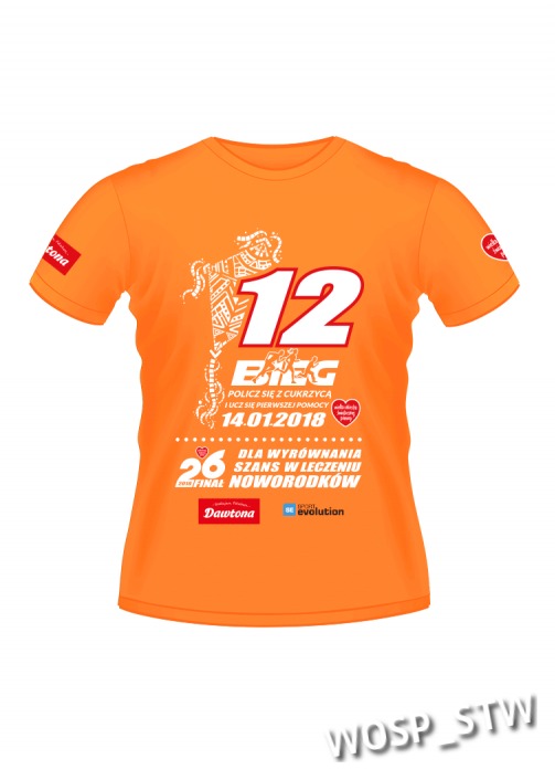 Koszulka biegowa 26 Finał WOŚP / XL