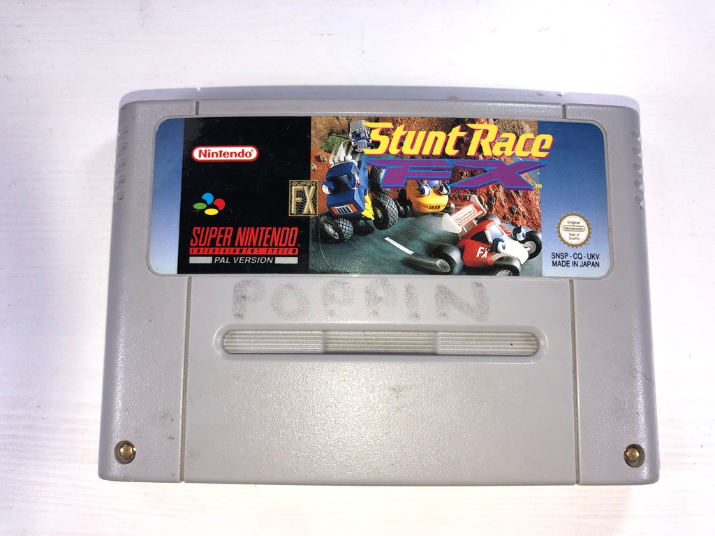 Gra Super Nintendo Stunt Race FX