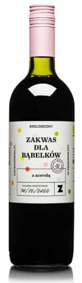 ZAKWAS DLA BĄBELKÓW Z ACEROLĄ BIO 700 ml - DELIKAT