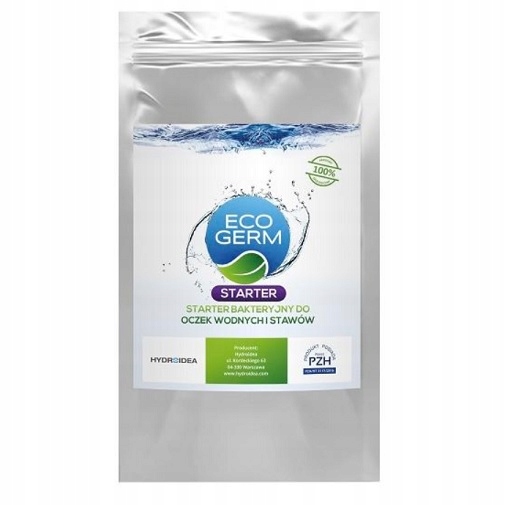 HYDROIDEA EcoGerm Starter bakterie do oczka 100g