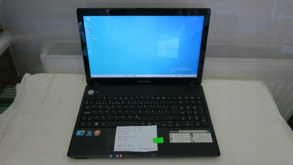 Acer eMachines E732G 15,6" Core i3 4 GB / 500 GB