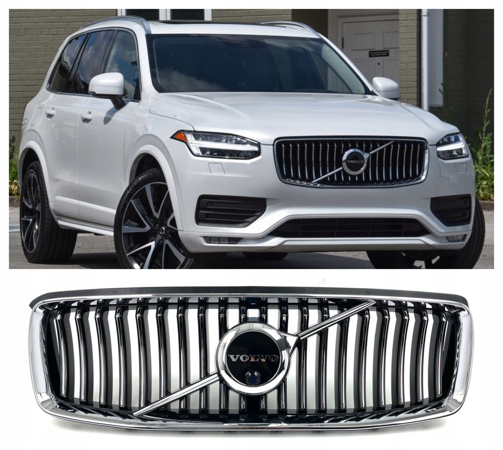 GRILL ATRAPA VOLVO XC90 II LIFT MOMENTUM INSCRIPTION RADAR KAMERA