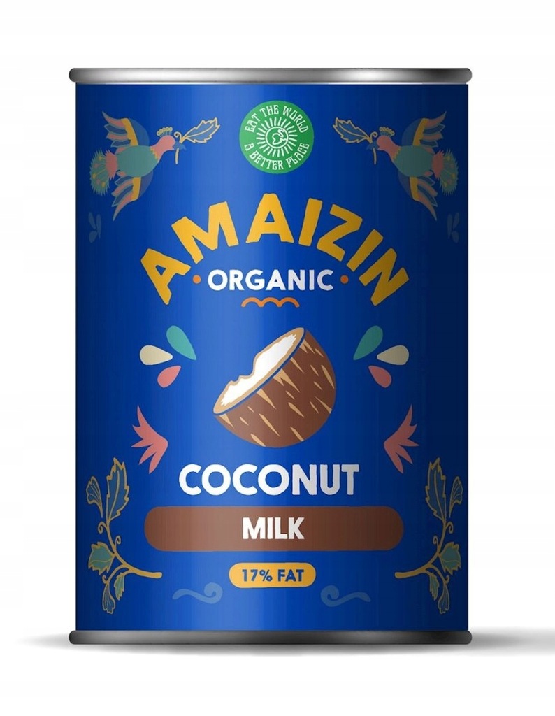 COCONUT MILK - NAPÓJ KOKOSOWY BEZ GUMY GUAR (17 %