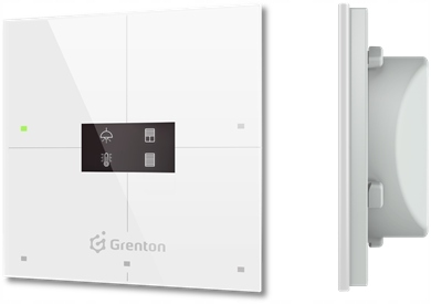 GRENTON - SMART PANEL 4B, OLED, TF-bus, BIAŁY 2.0