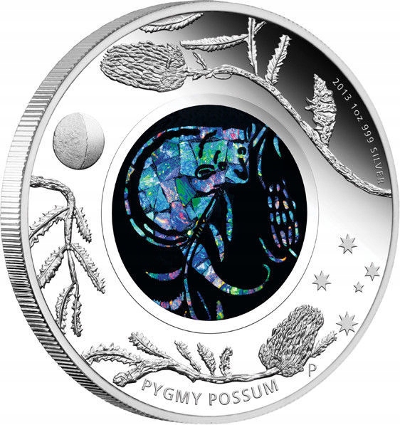 Opal Series: Pygmy Possum – 1 oz Ag (2013)