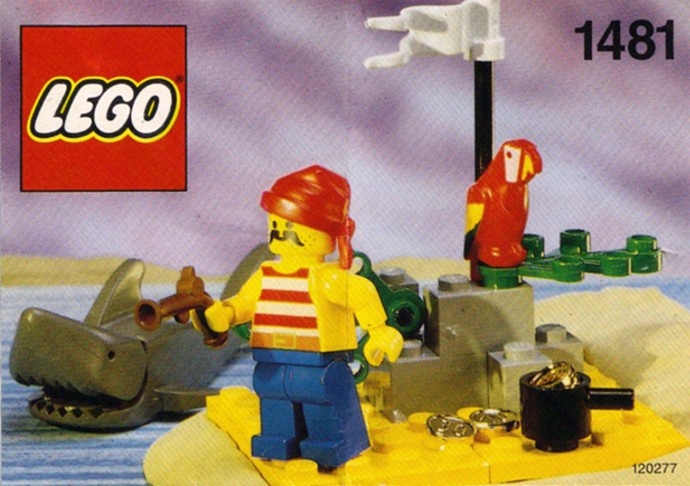 Zestaw LEGO 1481- Desert Island - 8919572050 - oficjalne archiwum Allegro