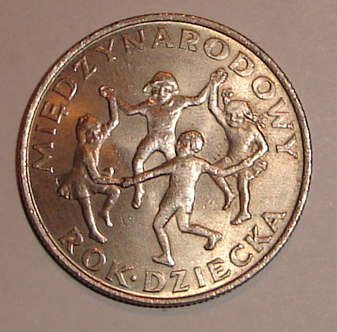 Moneta 20zł Międzynarodowy rok dziecka 1979r