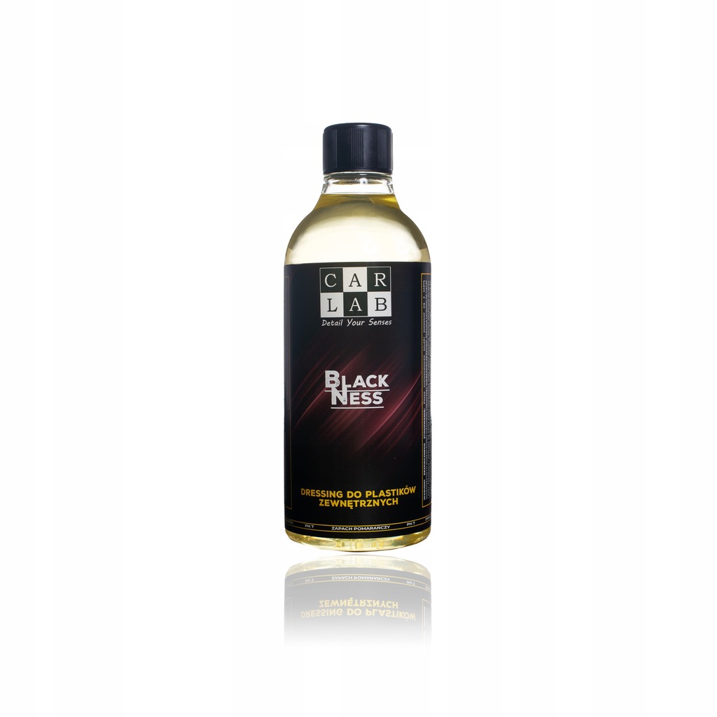 CARLAB BLACK NESS 0,5L do plastików zewnętrznych